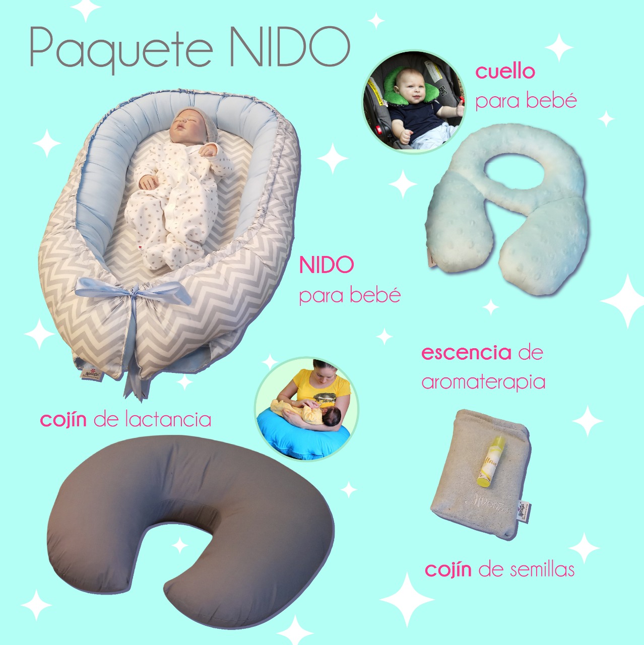Paquete Nido para bebé